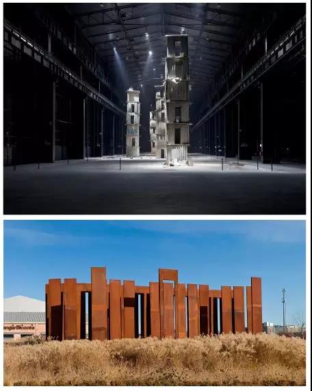 這兩個展館中展出的裝置藝術作品的設計者