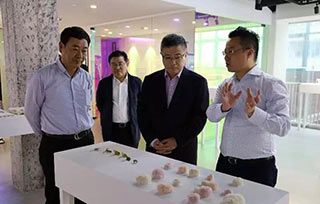 靜安區區委書記等領導蒞臨調研AIVA國際視覺藝術教育