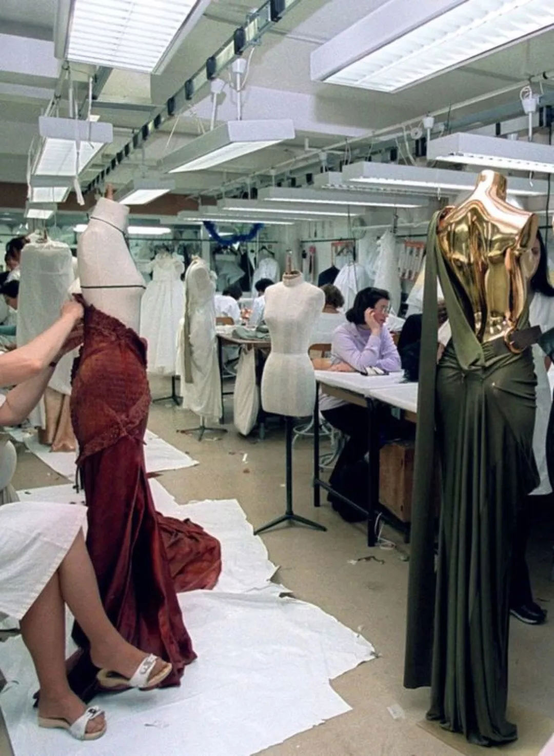 曼哈頓38街服裝輔料區找裁縫