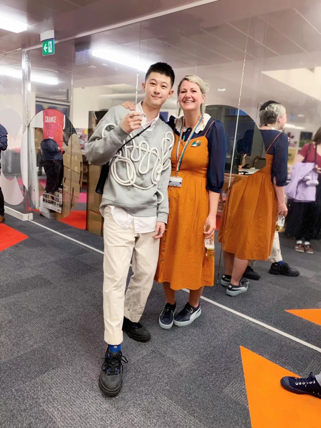 Dragon與BCU導師Helen