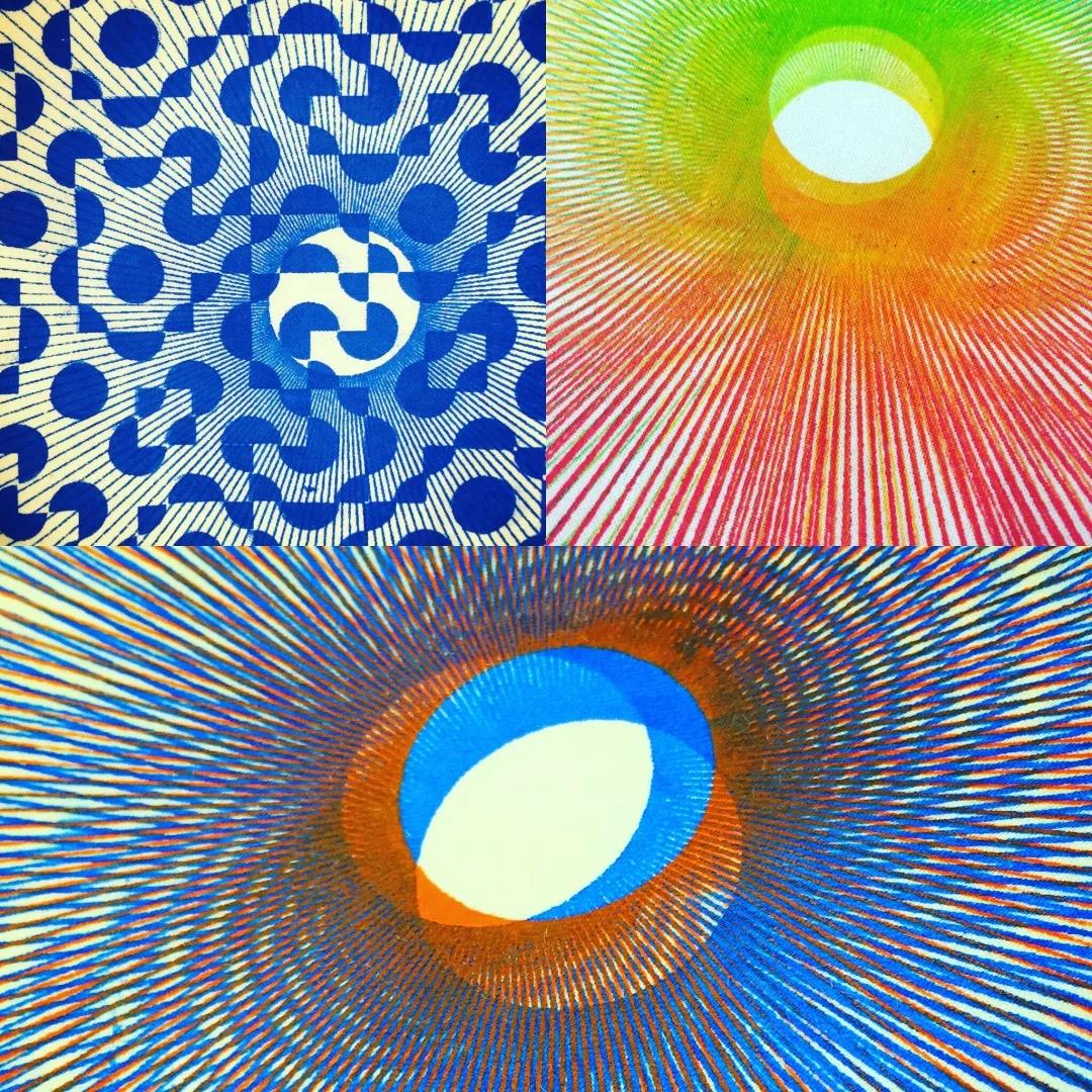 Yang Ye的絲網印刷實驗過程