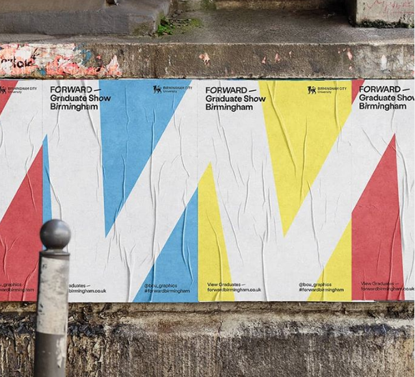 伯明翰城市大學視覺傳達畢業展